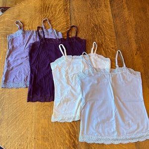 4 Ann Taylor Camisoles